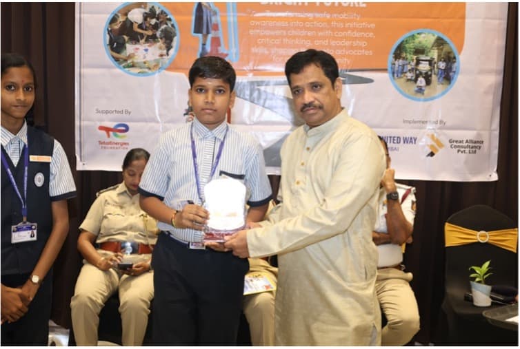 Students in an awareness program