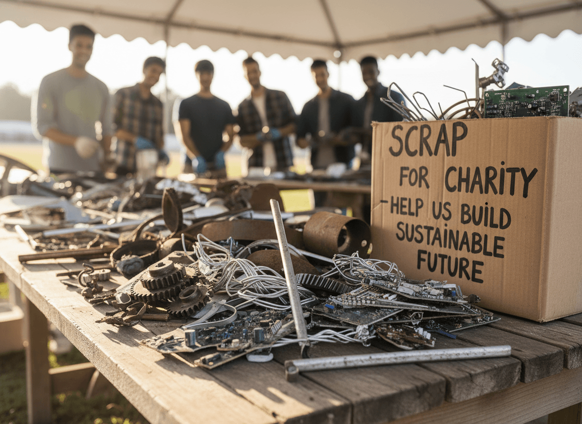 Scrap for Charity Initiative Expands to New Cities